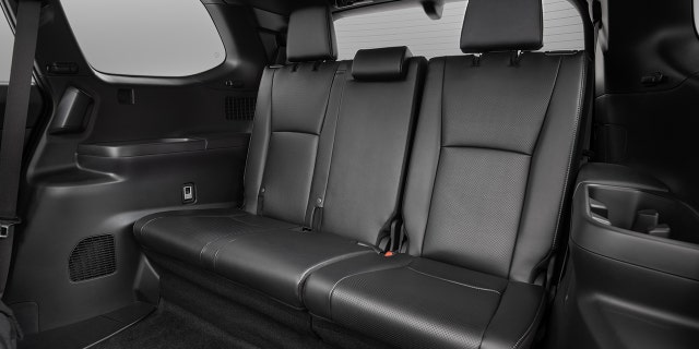 Toyota says the third row is "adult-sized."
