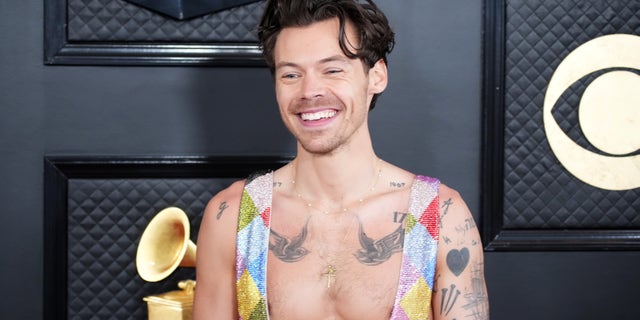 Harry Styles is anything but unrecognizable after his big win at the Grammys.