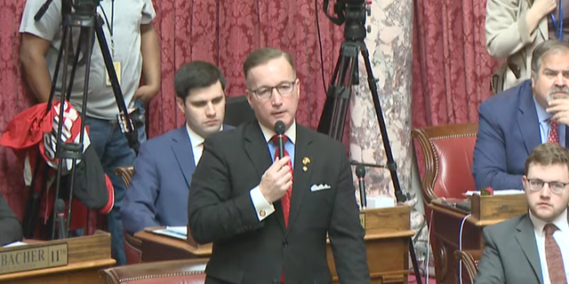 West Virginia Del. Mike Honaker speaking on House floor