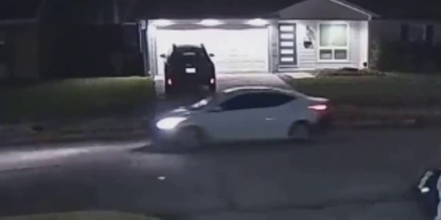 The suspect’s vehicle was believed to be a white four-door sedan with a black rear bumper and black right front quarter panel.