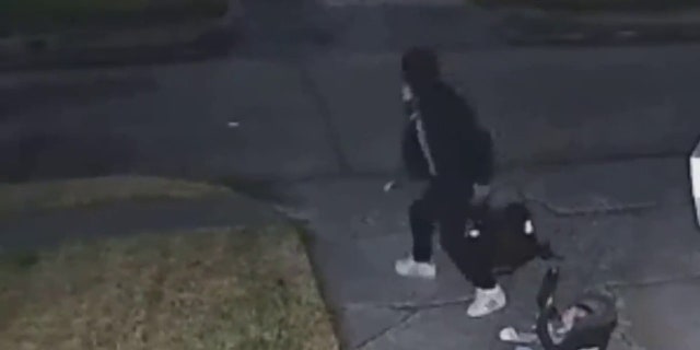 The suspect fled the scene. No injuries were reported.