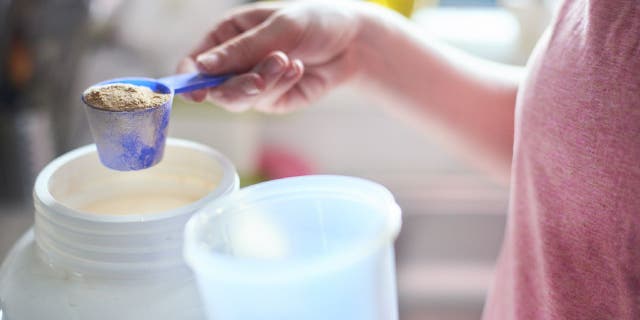 Protein powders can be used as an egg substitute.