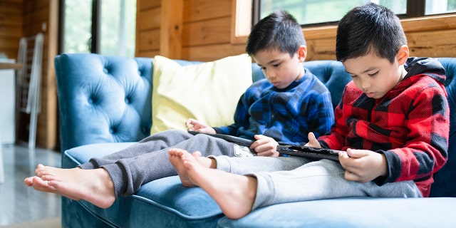 For children ages two to five, AACAP recommends limiting screen time to one hour on a weekday and three hours on weekends for non-educational screen time.