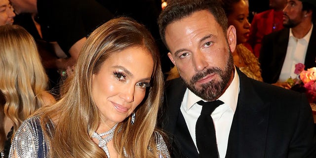 Jennifer Lopez praised her husband on social media following Ben Affleck's viral memes from the Grammys.