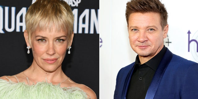 Evangeline Lilly visited Jeremy Renner at his home during his recovery from his snowplow accident.