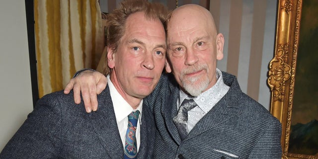 Julian Sands and John Malkovich met in the '80s and have since been "close" friends.