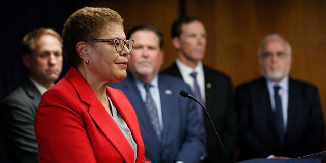 Mayor Karen Bass is calling for the removal of 