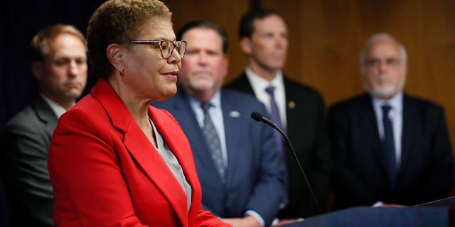 Mayor Karen Bass is calling for the removal of "obstacles" for police recruits who fail to initially qualify for training.