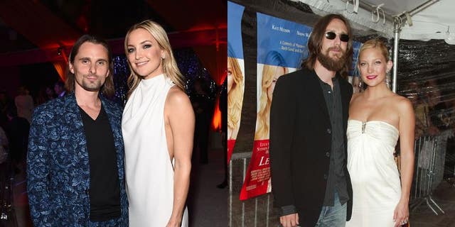 Kate Hudson says she knew it was the "right thing" to end her relationships with ex-husband Chris Robinson, right, and ex-fiancé Matt Bellamy, left.