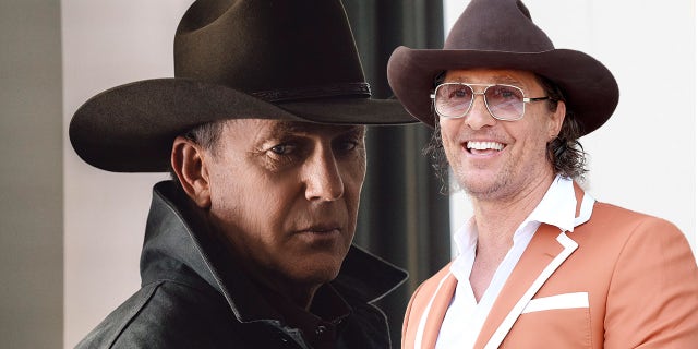 Yellowstone star Kevin Costner and Texas cowboy Matthew McConaughey