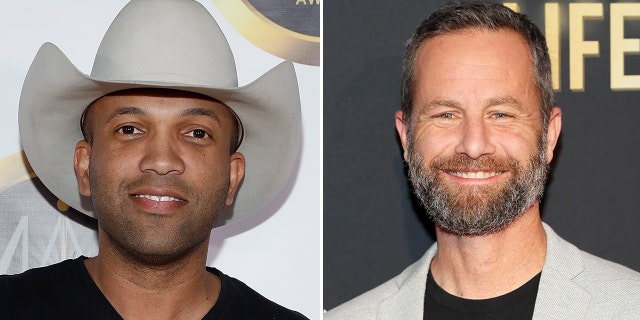 Coffey Anderson (left) and Kirk Cameron will appear together on Thursday, Feb. 8, in Savannah, Georgia, at a public library to share positive and uplifting messages about faith, family and country with kids and parents.