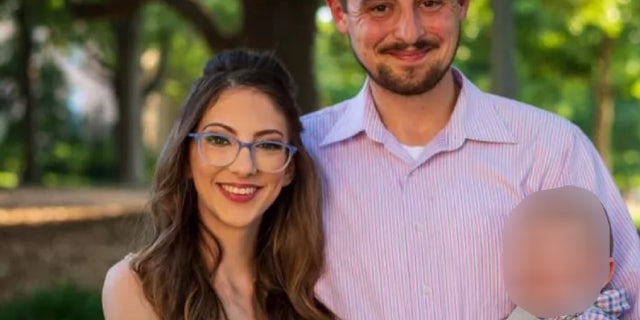 Tyler Borys shared a picture of his wife, Alexandria Borys, on a GoFundMe account created after she was shot and killed in a Kroger parking lot.