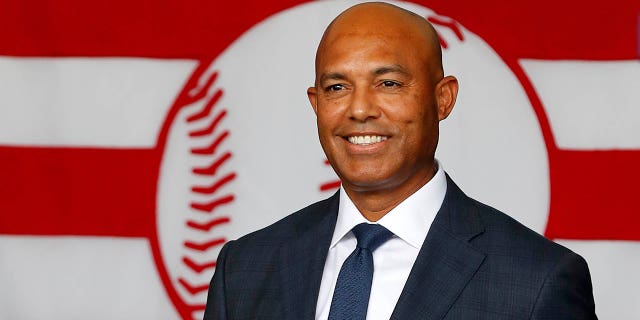 El miembro del Salón de la Fama Mariano Rivera asiste a la Ceremonia de Inducción al Salón de la Fama del Béisbol en el Clark Sports Center el 8 de septiembre de 2021 en Cooperstown, Nueva York. 