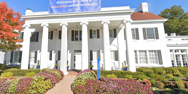 A building on Marymount University's campus in Arlington, Virginia. 