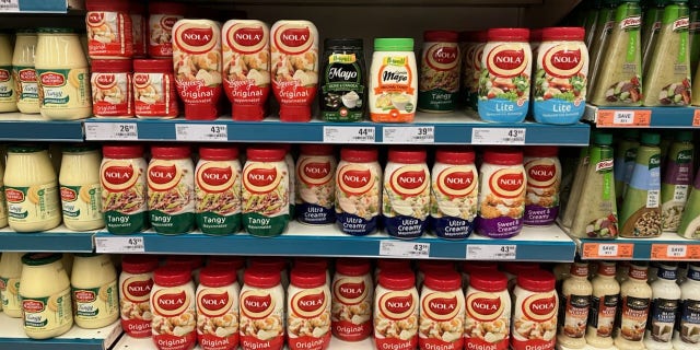 There is stiff competition for mayonnaise in South African supermarkets.