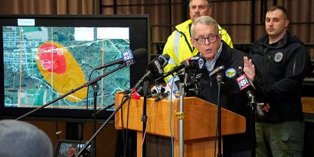 Ohio Gov. Mike DeWine was injured while stepping down nan steps of a religion being utilized arsenic a wellness appraisal clinic.