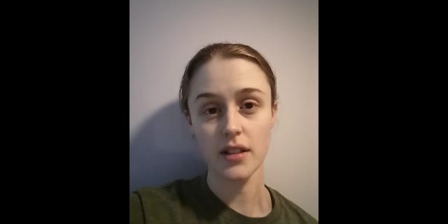 Morgan Daub posted a bizarre YouTube video in which she announced her abdication of "the throne of England and the United Kingdom." 