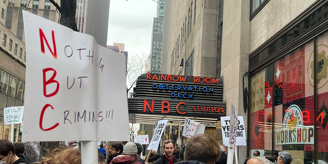 Over 200 employees from NBC News and MSNBC walked off the job on Thursday in response to recent layoffs that NewsGuild leaders insist was illegal.