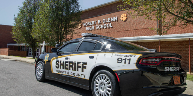 Forsyth County Sheriff's Office vehicle. 