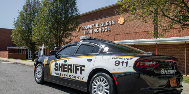 Forsyth County Sheriff's Office vehicle. 