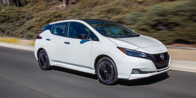 Nissan Leaf values are up year-over-year, but starting to drop.