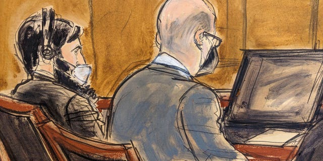 A court sketch of convicted mass killer Sayfullo Saipov, whose lawyers argue the death penalty is being unfairly pursued against him.