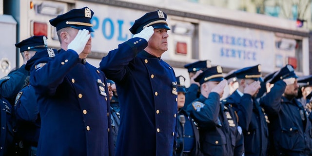 Fayaz was remembered by his colleagues for his "legendary enthusiasm" and generosity, NYPD Commissioner Keechant Sewell said at the funeral for the fallen officer.