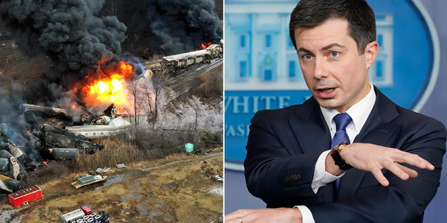 Secretary of Transportation Pete Buttigieg has faced heavy criticism for his response to train derailments in Ohio.