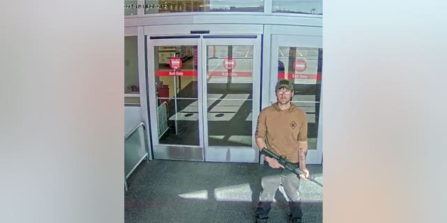 Joseph Jones was seen outside the Target store at 17810 West Center Road in Omaha, Nebraska.