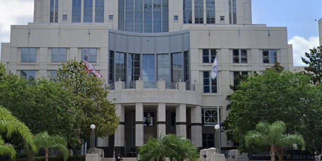 Front view of the Orange County Courthouse.