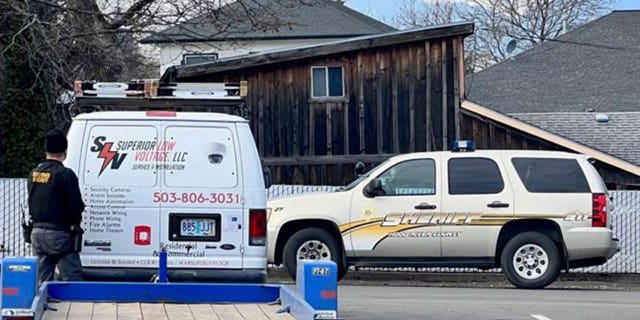 A man opened fire on Feb. 2, 2023, at a home in Hood River, Oregon, a vacation town known for its wineries, windsurfing, and fruit orchards. Police are still working to locate the shooter.