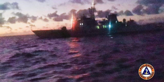 The Chinese ship also maneuvered dangerously close, about 449 feet, to block the Philippine patrol vessel BRP Malapascua from approaching Second Thomas Shoal, the Philippines coast guard said in a statement. 