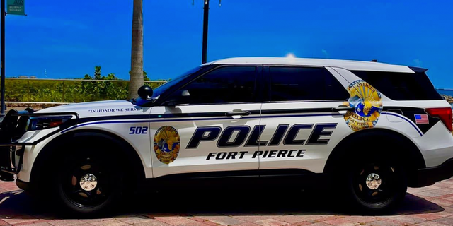 Fort Pierce Police Department vehicle.