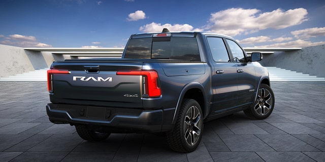 The Ram 1500 REV is the brand's first electric pickup.