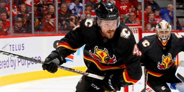 Rasmus Andersson of the Calgary Flames