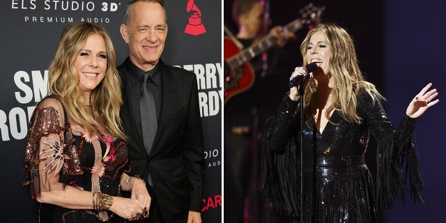 Rita Wilson was one of several performers at the MusiCares Persons of the Year event on Friday.