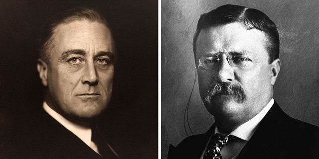 Presidents Franklin Delano Roosevelt and Theodore Roosevelt were fifth cousins.