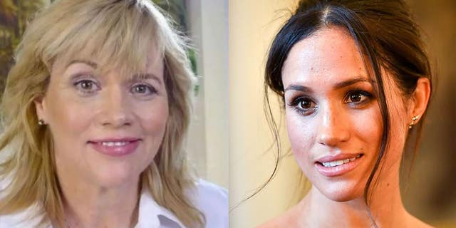 Meghan Markle, right, is in an ongoing legal battle with her estranged half-sister, Samantha Markle, left.