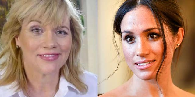 Meghan Markle, right, is in an ongoing legal battle with her estranged half-sister, Samantha Markle, left.