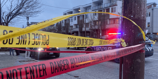 The victim suffered non-life-threatening wounds after a shootout with a would-be robber in the 7700 block of 15th Avenue Northwest in Seattle's Ballard neighborhood, police said.