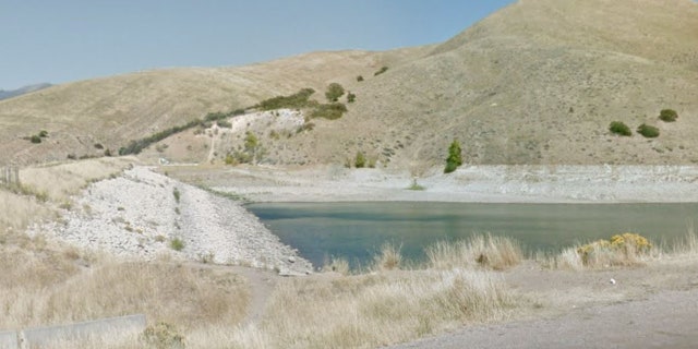 The Settlement Canyon Reservoir in is located in Tooele County, Utah.