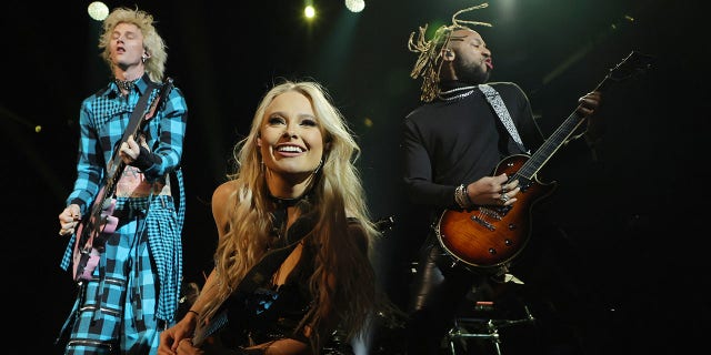 Sophie Lloyd performed with Machine Gun Kelly on his tour last summer.