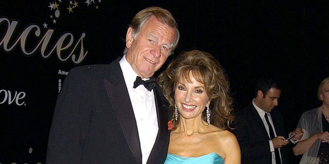 Susan Lucci teared up over the prospect of finding new love following the death of her husband Helmut Huber in March 2022.