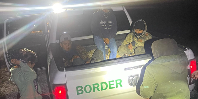 A recent migrant bust in Terrell County, Texas, that was documented by the sheriff's office.