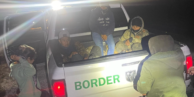 A recent migrant bust in Terrell County, Texas, that was documented by the sheriff's office.