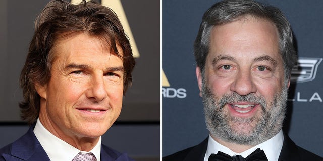 Famed director Judd Apatow hosted the Directors Guild of America Awards and went after "Top Gun: Maverick" star Tom Cruise in his opening monologue.
