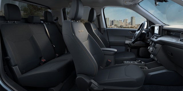 The Maverick XLT Tremor has unique cloth seats.