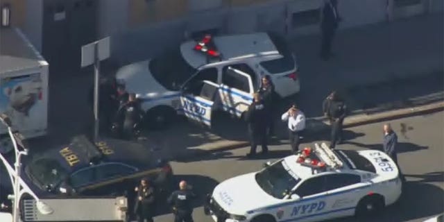 NYPD on scene after a U-Haul reportedly crashed into pedestrians in Brooklyn. 