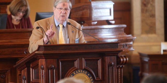 Democratic Kansas House Minority Leader Vic Miller came out as a vocal opponent of a bill that would eliminate the state's three-day "grace period" to return mail-in ballots