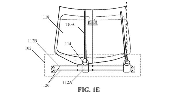 Tesla has filed a patent for a wiper design that uses linear actuators to move the blades.